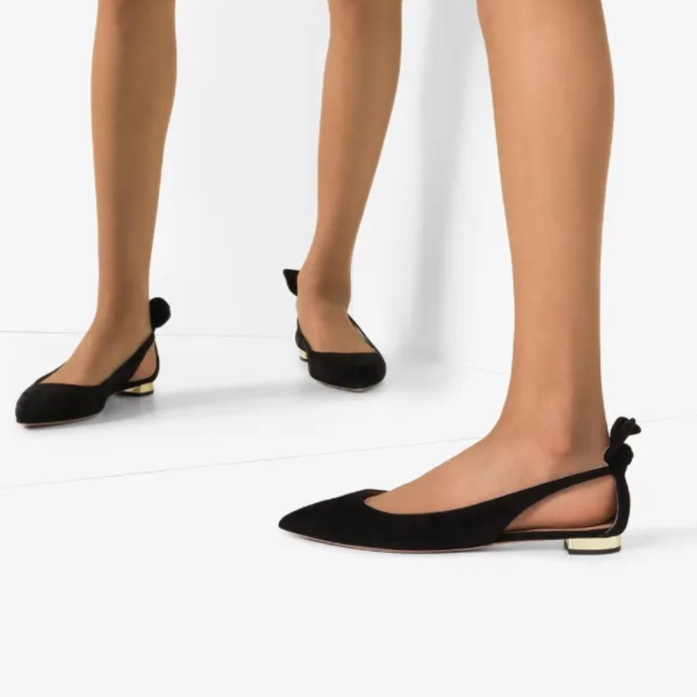 Aquazurra Bow Tie Flat